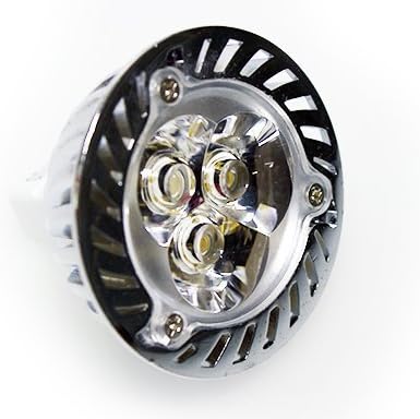 MR16 3X1W Hi-Power LED Warm White Spotlight Light Bulb