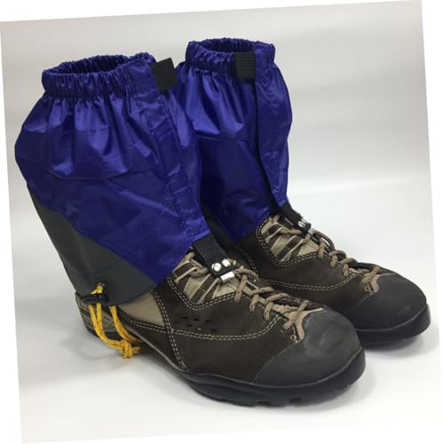 Guêtres de randonnée imperméables pour marche plein air protection neige boue bleu - 5