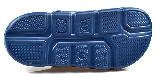 Pimio Garden Clogs For Women And Men,Slip On Work Shoes With Arch Support,Womens Mens Quick-Dry Water Shoes Casual Sandals,Comfortable Slippers B Navy #TOP5