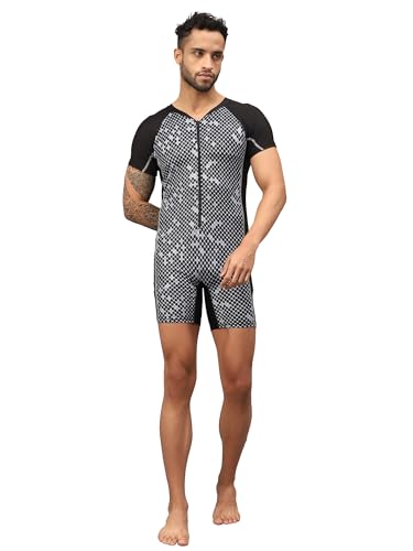 Image of Vector X OMSS-348 Men's Swimming Costume for Multipurpose Wear for Swimming I Diving I Cycling I Aerobics