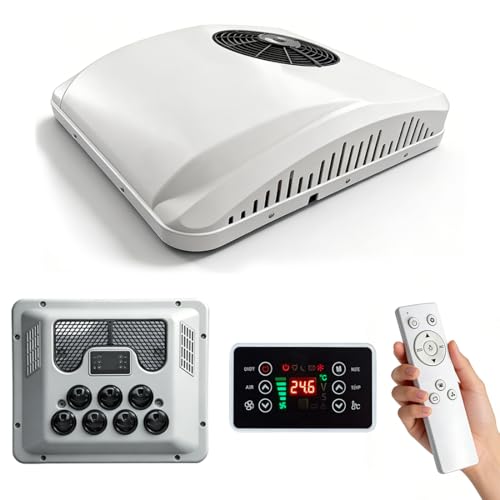 12V RV Air Conditioner with Heat 11000 BTU