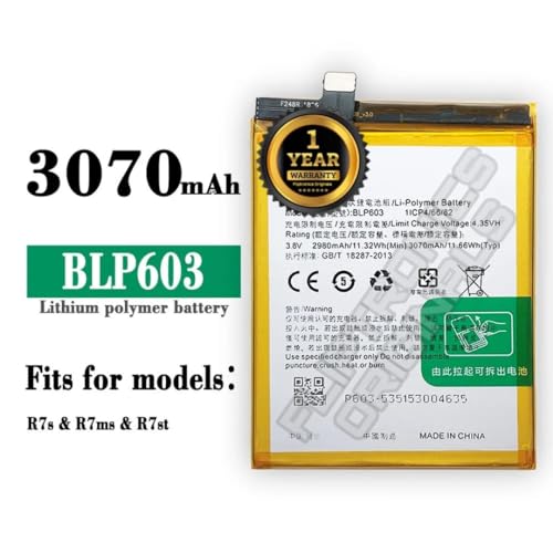 Image of BLP603 Battery for Oppo R7S / R7ST / R7SM Battery with 1 Year Warranty****(U226)