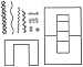 Sizzix 660144 Framelits Die Set, Card, Friends Forever Step-Ups, 23-Pack