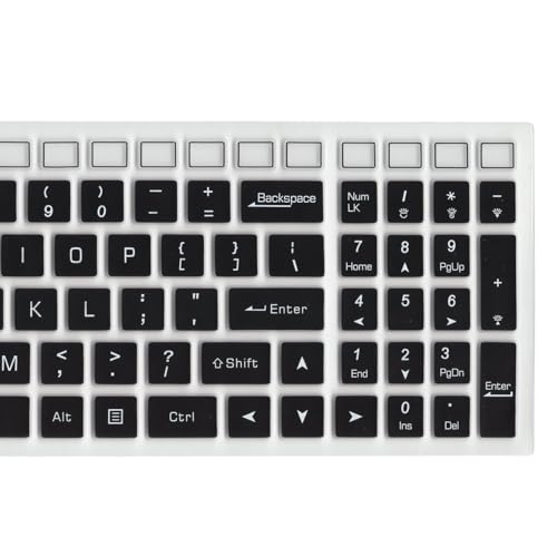 Image of Saco Keyboard Cover for Acer ALG AL15G-53 (2025) 15.6 Inch Gaming Laptop - Anti-Dust, Spill-Proof, Washable and Prevents Key Fading