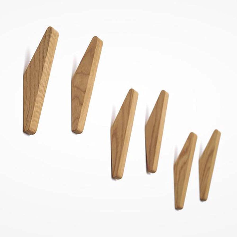 Gancio Da Parete In Legno, Gancio 4 Pezzi, Gancio Da Parete Accappatoio Gancio Cappello Gancio Vestiti Gancio Multiuso Gancio Chiave Gancio