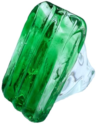 Bague en verre de Murano Antica Murrina Venistiana VR810C artisanale - 3
