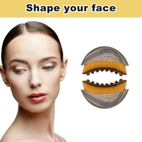 Image of Gadget Deals- Lymphatic contour face brush | contour brush for makeup | contour brush for face massage | facial brush | - lymphatic brush - Neck-Makeup Brushes with Soft Bristles