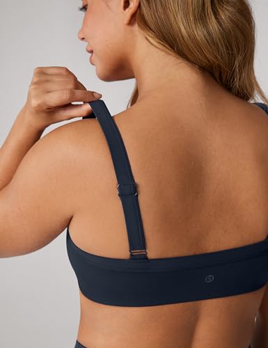 Image of UNISSU Hugcurve Adjustable Sports Bra Square Neck Wireless Padded Yoga Workout Tops