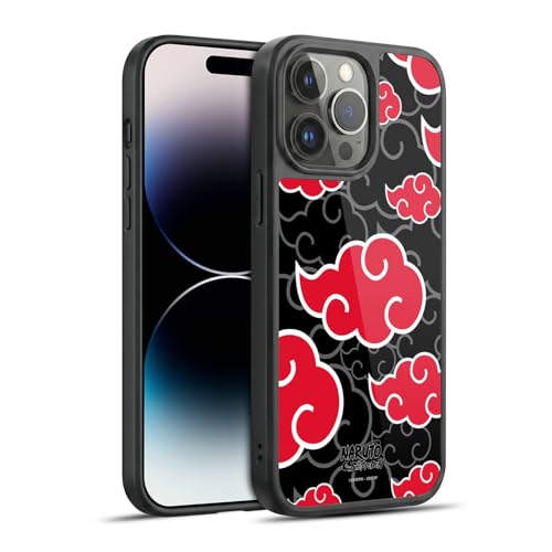 Head Case Designs Officially Licensed Naruto Shippuden Akatsuki Iconic Gel Armour Case [Military Grade Protection] Compatible With Apple iPhone 14 Pro Max