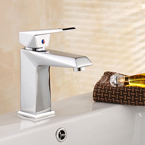 Robinet de salle de bain eau chaude froide pour meuble vasque et lavage à la main