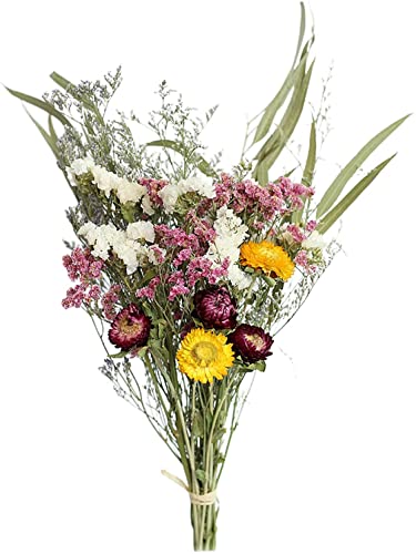 Ramillete de Flores Secas Naturales para Decoración y Manualidades miniatura 1