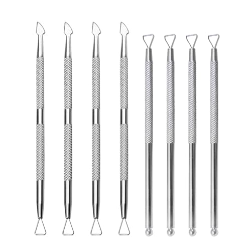 Image of 8Pcs Lottery Ticket Scratcher Tool, Stainless Steel Lottery Scratcher Tool, Scratch Off Tool, Ergonomic Ticket Scraper, Suitable for Lottery Enthusiasts Lottery Scraper Tool