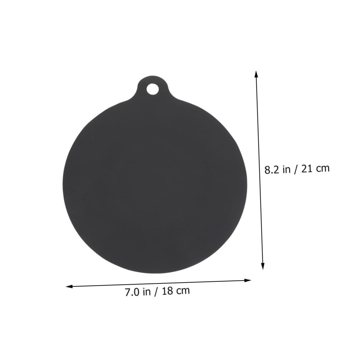 Silikon Induktionskochfeldmatte Schwarz Hitzebeständig Rutschfest Leicht zu Reinigen für Haushalt