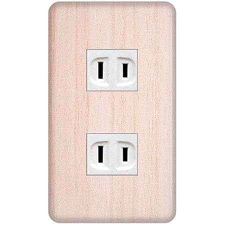 Amazon Co Jp コンセントカバー コンセントプレート コスモシリーズワイド21対応 2口用 木目調柄 ウッド柄 241 スイッチカバー スイッチプレート おしゃれ デザイン お部屋の模様替え 1口用 2口用 3口用 5口用 6口用 スイッチ用 Diy 工具 ガーデン