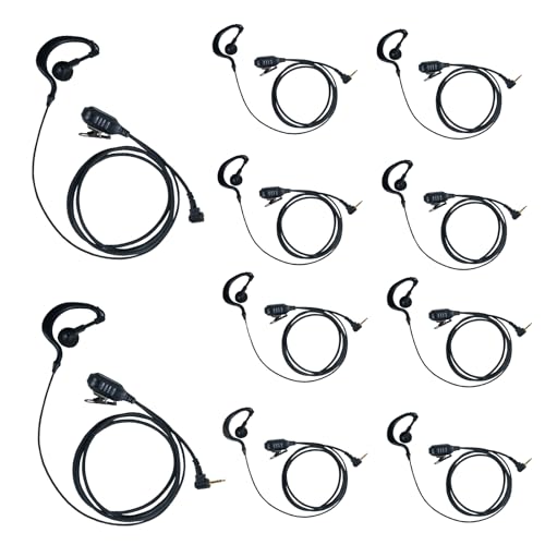 Auriculares con micrófono PTT de alta claridad para Walkie Talkie Motorola Talkabout