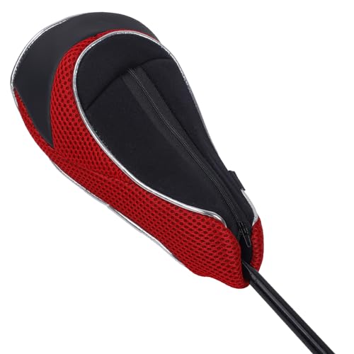 Andux Golf 460cc Driver Fairway Wood Club Head Covers with Zipper Closure Set of 3 - Image 6