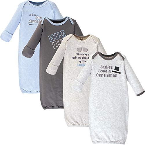 Image of Luvable Friends Baby Cotton Gowns