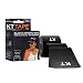KT TAPE Original Cotton Elastic Kinesiology Therapeutic Tape - 20 Pre-Cut 10-Inch Strips