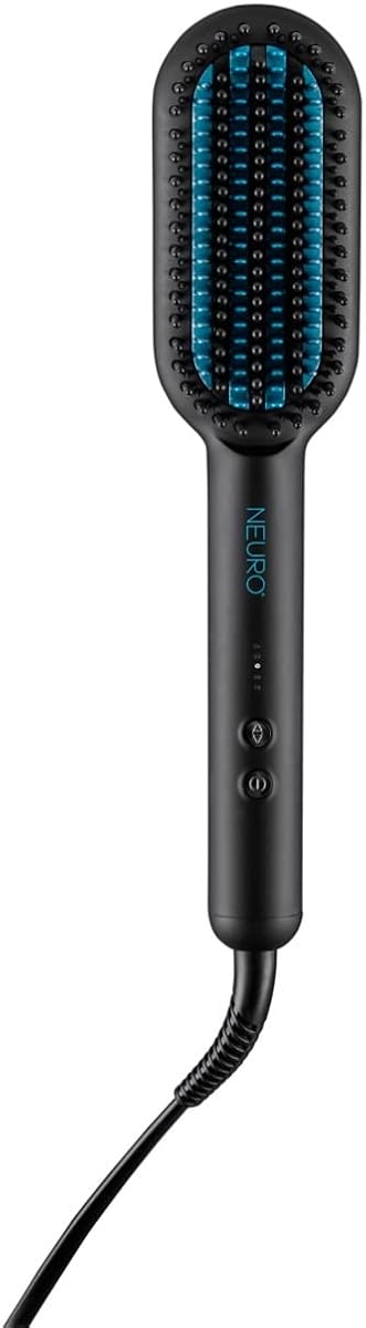 Neuro by Paul Mitchell Sleek Smoothing Hot Brush, Multiple Heat Settings for One-Step Detangling + Straightening