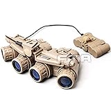 FMAエアソフトハンティングタクティカル機能なしGPNVG18ナイトビジョンゴーグルダミー双眼鏡NVGモデルショー用ヘルメットアクセサリーナイトビジョンゴーグルヘルメットエアソフトコスプレ (DE)