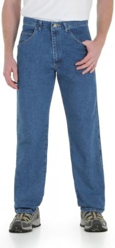 Wrangler 35005 Men's Trail Trekker Jeans, Stonewashed - 36-38 - Image 2