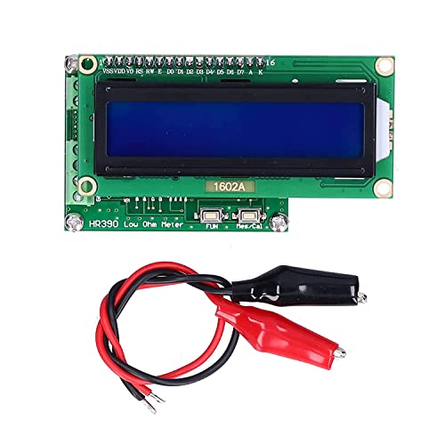 Image of High Precision HR390 Milliohm Meter 0.001-120Ω Ohmmeter Low Resistance Tester Capacitance Meter Testing Module