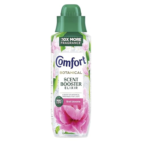 Comfort Botanical First Blooms Scent Booster Elixir up to 10x more fragrance* infuses laundry with long-lasting freshness 460 ml