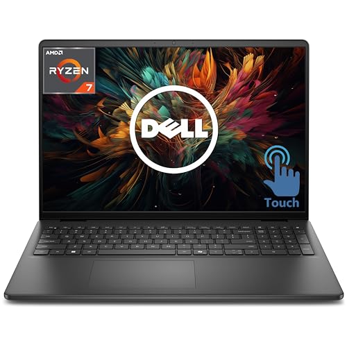 Dell 16�C���`�r�W�l�X�^�b�`�X�N���[���m�[�g�p�\�R��2026�AAMD Ryzen 7 250�A64GB DDR5 RAM�A2TB SSD�AFHD+�f�B�X�v���C�A�I���̃o�b�e���[�����A�|�[�^�u���I�t�B�X�v���t�F�b�V���i���A�����[�d�A�o�b�N���C�g�t��KB