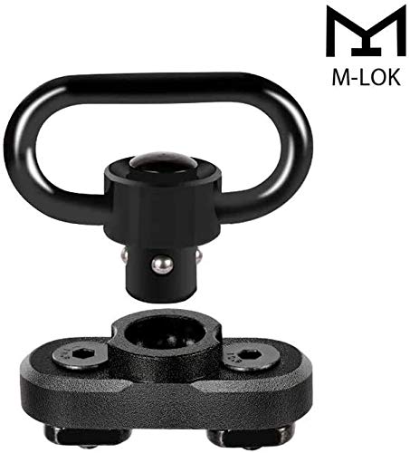 TPO M-Lok QD Sling Swivel Mount Quick Detach Sling Attachment with Push Button for Mlok