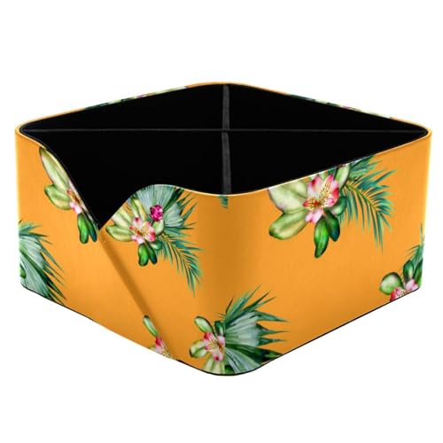 Porte-stylos rectangulaire fleurs pour l'organisation de bureau