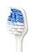 Smileactives Vibrite Sonic Electric Toothbrush Heads, 3 White/Blue Replacement Brush Heads with Firm Tip Bristles for Teeth Whitening and Cleaning, Helps Remove Plaque (Not Compatible w/Wave Version)