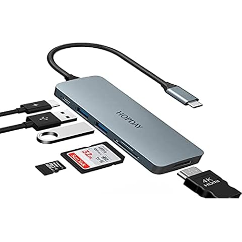 HOPDAY Hub USB C 6 en 1 Cover