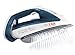 T-fal Steam, Ceramic Flat Iron, Scratch Resistant, Anti-Drip and Auto-Off System, 1700 Watt, Blue (2820401700)