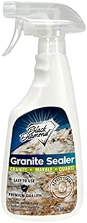 Black Diamond Stoneworks Granite Sealer: Seals and Protects, Granite, Marble, Travertine, Limestone and Concrete Counter Tops. Works Great On Grout, Fireplaces and Patios.