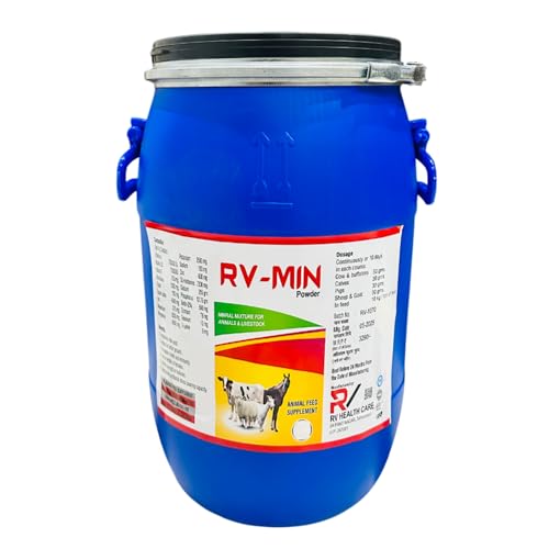 Image of RV MIN Mineral Mixture Pouch for Cow Milk Booster (20 kg Drum)