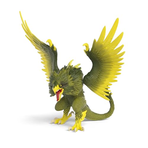 Image of Schleich Eldrador - Jungle Raptor - Parrot Monster Toy - Kids 7+ | 70854 | Monster Figurine, Battle Creature Toy for Boys 7+, Fantasy Beast, Action Figure Gifts, Screen-Free Imaginative Pretend Play