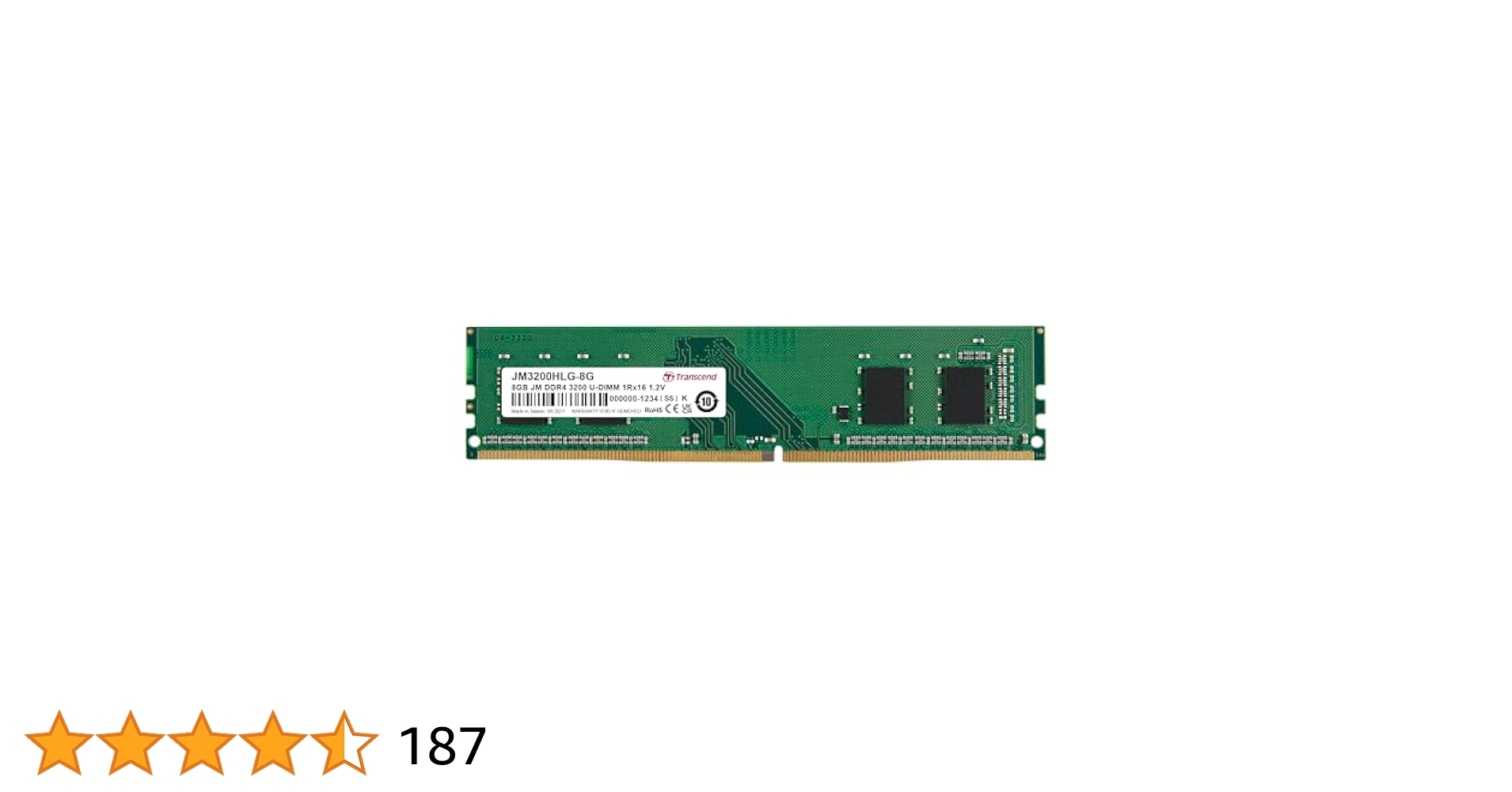 Transcend DDR4 128GBメモリ3200 32GB x 4 Amazon.com: Transcend 32GB DDR4 RAM, 3200MHz (or 2666MHz or