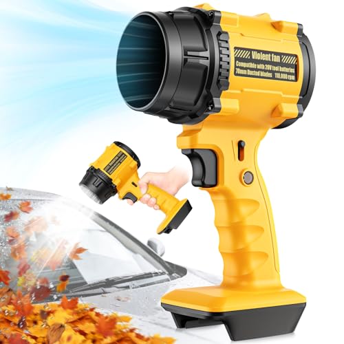 Cordless Leaf Blower Compatible for DeWalt 20V Max, Brushed Motor