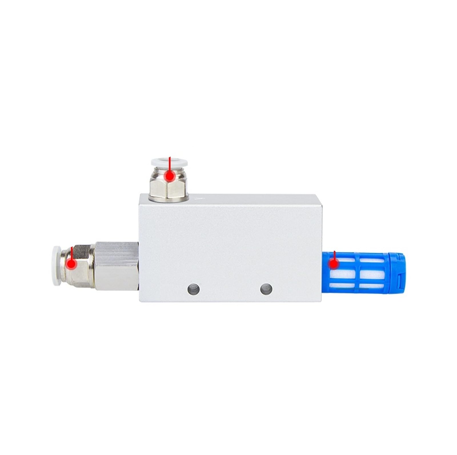 Zslsdrhd One Color Cv Vacuum Generator Negative Pressure Large Flow Valve Suction Cup(Cv-20Hs-10Mm Connector)