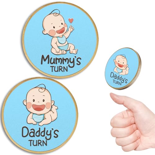 Cadeau de décision pour papa maman : lot de 2 pièces amusantes
