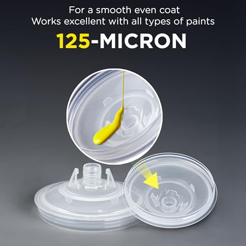 Inokraft Disposable Paint Sprayer Gun Cup, Paint System For Hvlp And Lvlp Paint Spray Paint Gun, Mini 6 Ounce (200Ml) Kit thumb #5