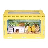 Küken Brutkasten - Beobachtungsfenster Atmungsaktiv - Brutkasten Küken Lebensraum - Für Kleinraum Hinterhof Urban Home Bauernhof Wohnung Garage Anfänger Erwachsene