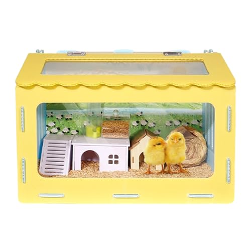 Caja de cría, ventana de observación transpirable, kit de caja de incubación de codorniz, para principiantes, adultos, aficionados a las aves de corral, patio, casas urbanas, apartamentos, garajes