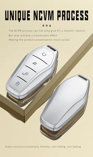 Coque de clé voiture BYD MAX protection boîtier électronique - 3