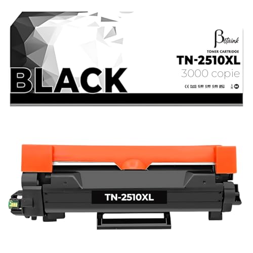 Betaink Toner Compatibile TN2510XL TN-2510XL TN2510 con Brother DCP L2620DW L2627DWE L2627DWXL L2660DW L2665DW HL L2400DWE MFC L2800DW L2827DW L2827DWXL L2960DW versione da 3000 copie (con Chip)