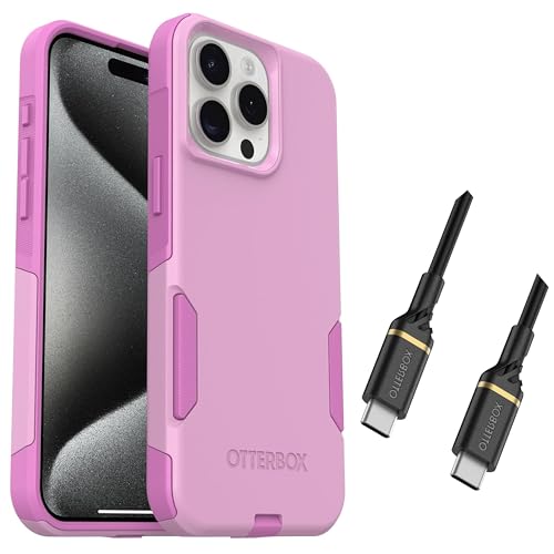 Coque iPhone 15 Pro Max OtterBox au motif floral pour vos sorties et trajets quotidiens