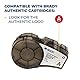 Brady M210-LAB Tragbarer Etikettendrucker, Blau/Grau, 24,1 cm H x 11,4 cm B x 6,3 cm T