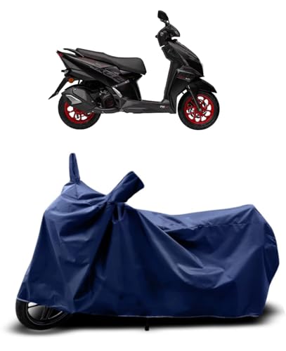 Image of CoverRide Bike Cover Waterproof Heavy Duty - All Weather Dustproof UV Protection Bike Cover for TVS Ntorq 125 Outdoor Indoor Use with Windproof Buckle