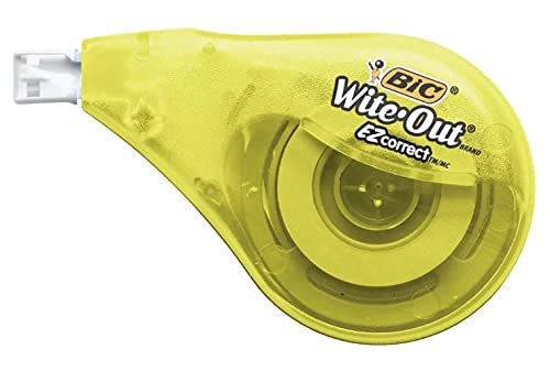 BIC Wite-Out EZ Correct Correction Tape, 7 ct. + 1 Bonus BIC Wite-Out Mini Correction Tape