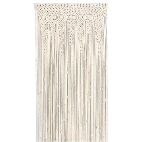 Cortinas de boho en macramé de algodón Gcroet para separar ambientes y decorar ventanas de casa 6